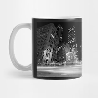 Boston Old State House Boston MA Black and White Mug